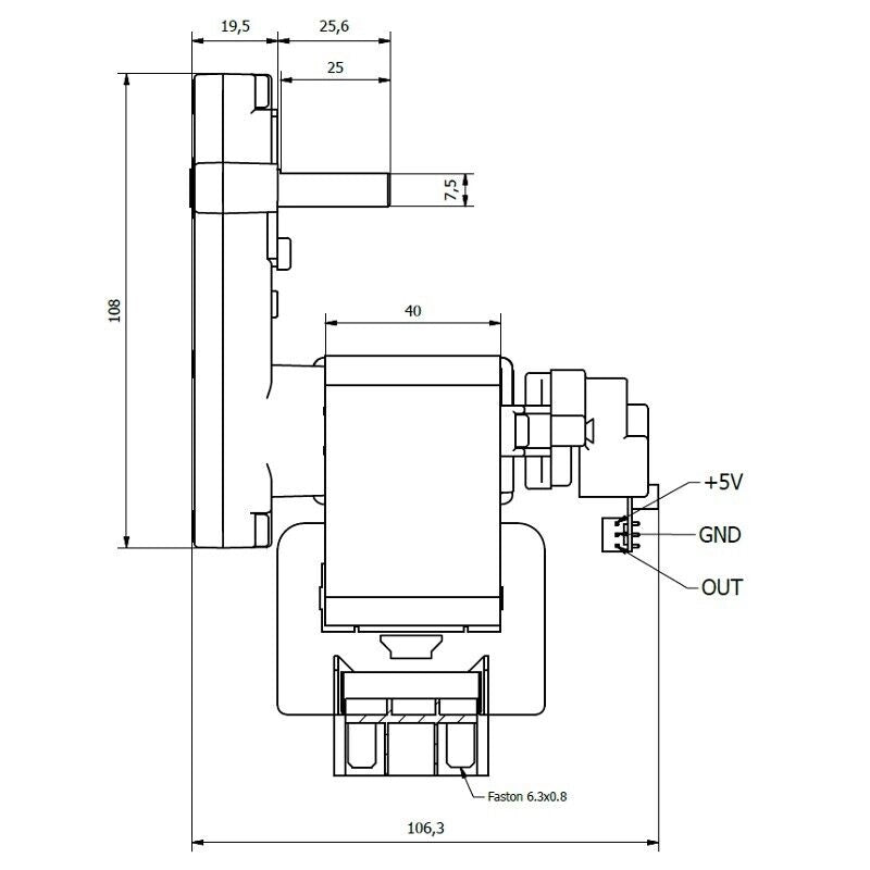 Ricambistufeapellet MOTORIDUTTORE KENTA STUFA PELLET K9117120 PACCO 40MM 3rpm