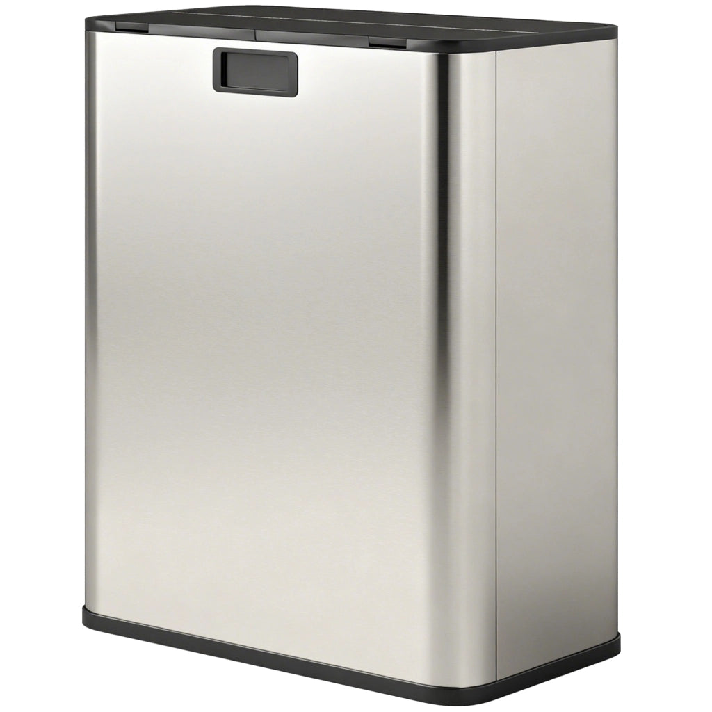 Bidone per rifiuti 2 x 28L ¨C zephmum ¨C Acciaio inossidabile