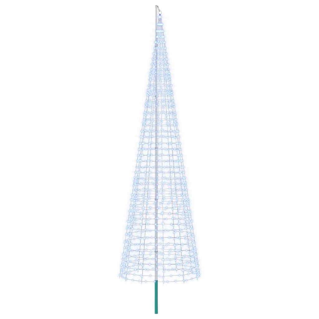 Luci per albero di Natale con picchetti e asta per bandiera 3468895