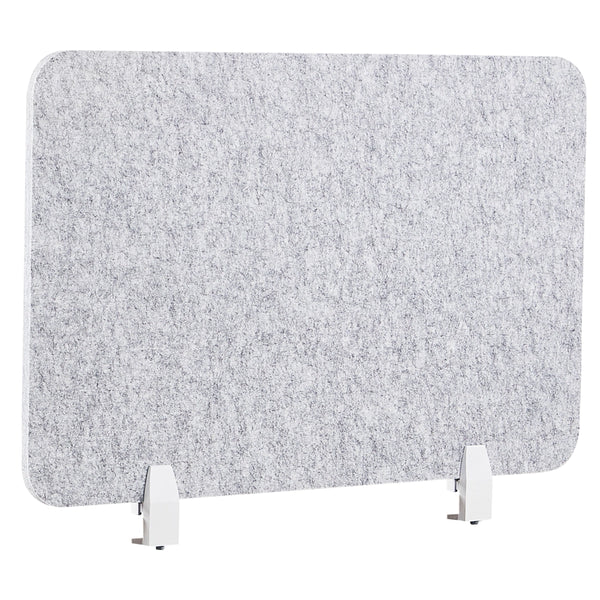 Pannello Divisorio Grigio Fonoassorbente 80 x 50 cm in Plastica PET