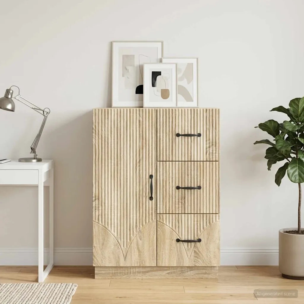 Credenza Rovere Sonoma 66 x 34,5 x 87 cm Legno ingegnerizzato 895317