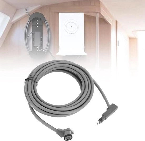 Cavo di Rimpiazzamento per Satellite Starlink V2 - Kit di Internet per Satellite con Accessori - Cavo di Rimpiazzamento per Satellite da 4,5 metri