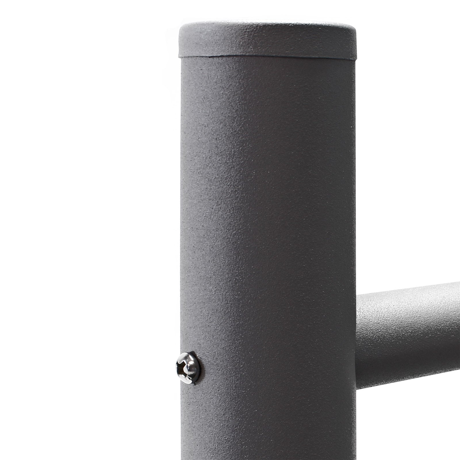 Telaio di supporto per 4 cassette postali singole, verniciato a polvere antracite, per condomini