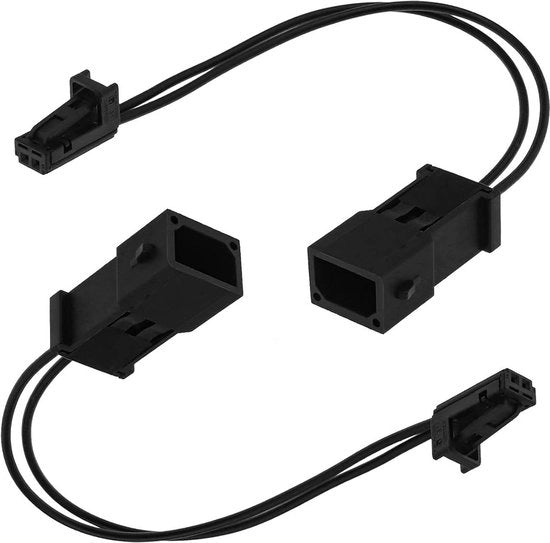Connettore 2 Pin per Illuminazione Interna, 2 pezzi, Lunghezza 15 cm, 0-5 mm², Codice 893971992, 4B0971832, Compatibile con A3, A4, A5, A6, A8, Q5, Q7.