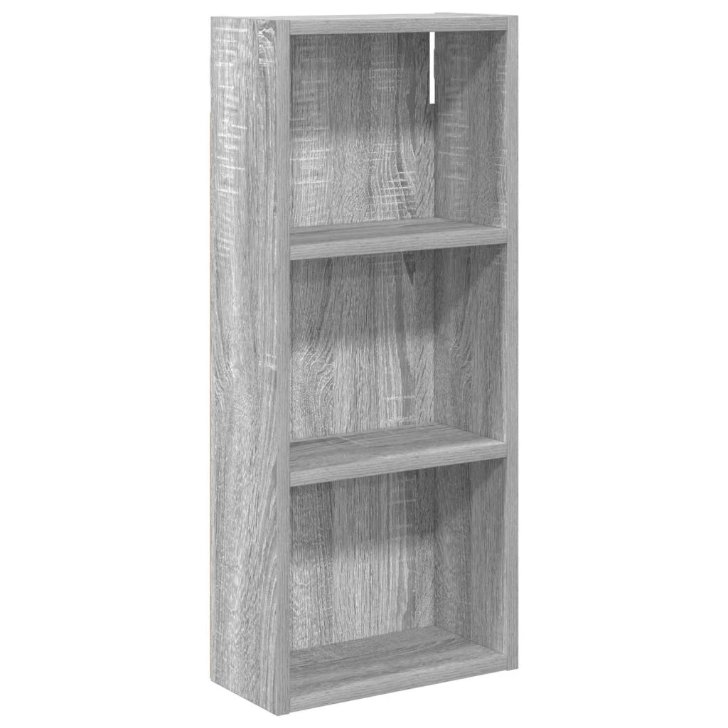 Armadio da bagno a muro Sonoma grigia 30 x 14 x 70 cm