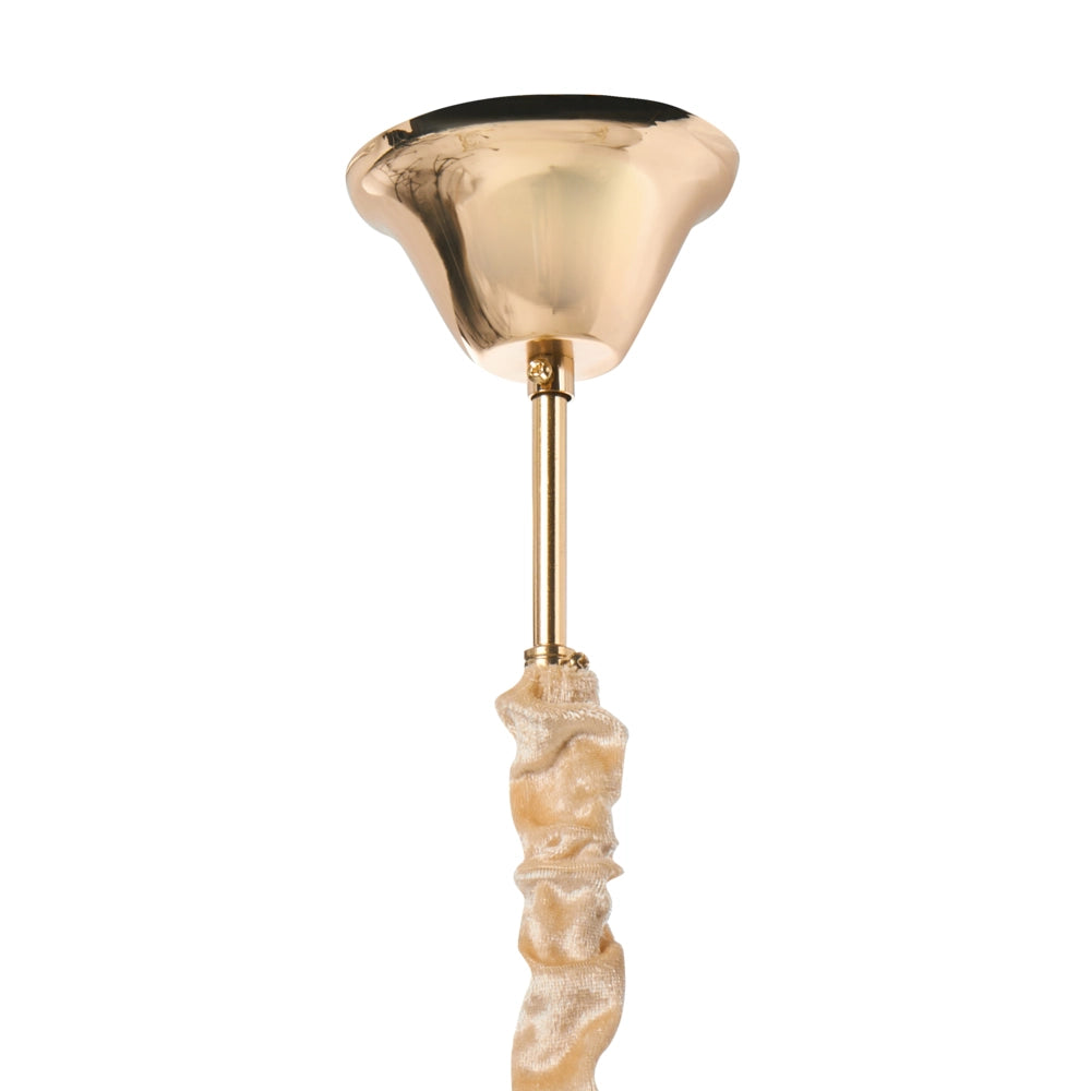 Lampadario in ferro dorato con cristalli sintetici acrilici design a più livelli stile glamour effetto scintillante