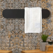 Scaldasalviette elettrico Ness 48 cm asfalto opaco 40W in ceramica