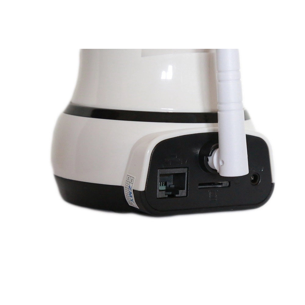 Trade Shop - Telecamera Ip Motorizzata Wireless Led Ir Hd 720p Wifi Rete Lan Onvif -