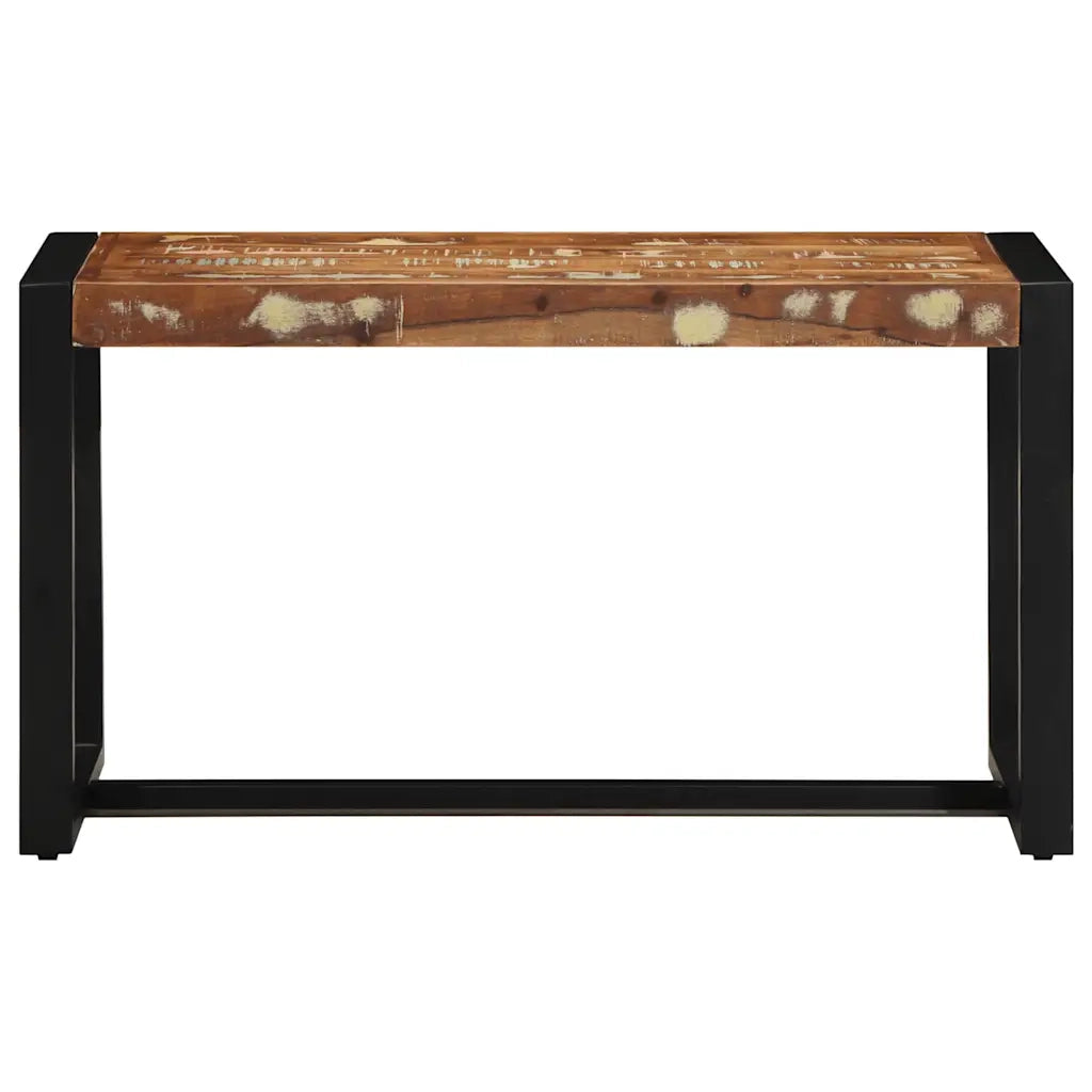 Panca Multicolore 80x35x45 cm in Legno Massello Recupero 4015980