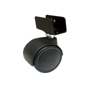 BL RUOTA GEMELLARE POLIPROP C/PIASTRA U/16 40 2 PZ- 4,0 blister