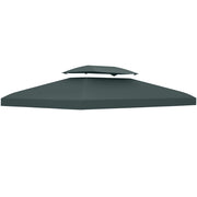 Tenda da giardino 3x4 m ¨C zephmum ¨C poliestere grigio