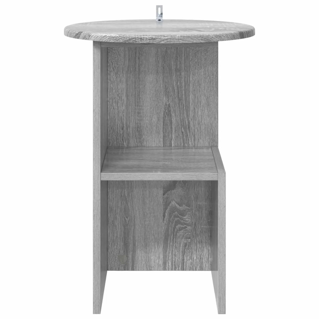 Tavolo laterale Grigio Sonoma Ø 39,5 x 55 cm