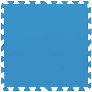 Bestway Protezioni per il Pavimento della Piscina 8 pz Blu 58220