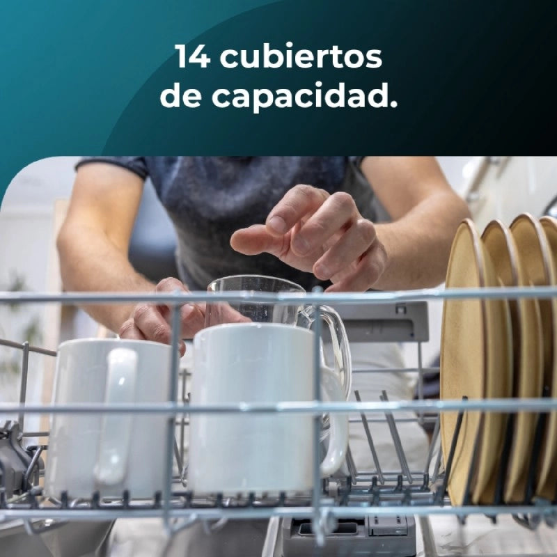 CECOTEC 02776 - Lavastoviglie Bolero Aguazero 6200 Inox D