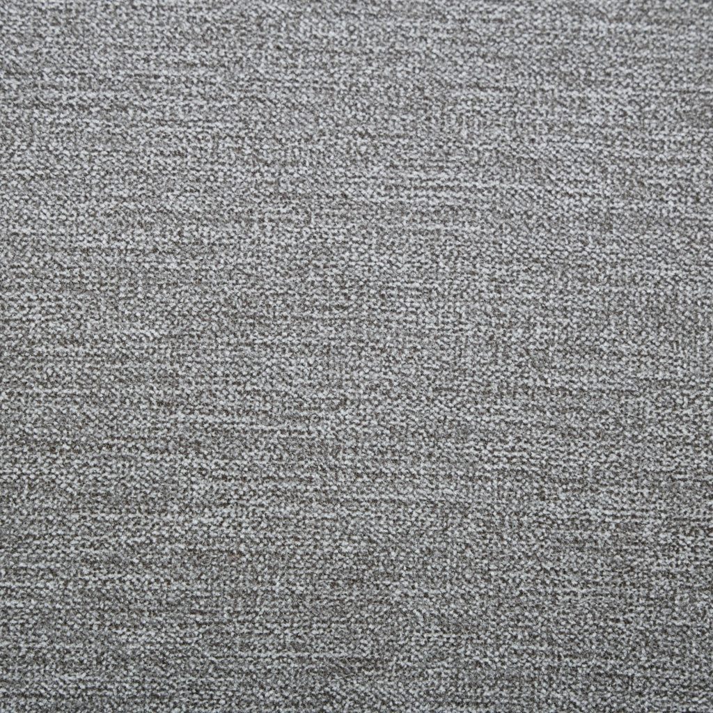 Sedie da Pranzo Imbottite in Tessuto con Gambe in Legno ¨C MINIMAL ¨C Set 2 Pezzi, Grigio