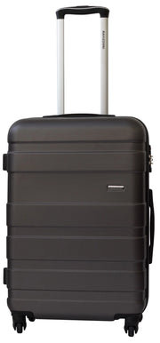 Trolley Valigia Media Rigida in ABS 4 Ruote TSA Ravizzoni Caronte Grigio