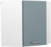 Mobile angolare da cucina R-Line, Grigio-blu, 57 cm, per la libera combinazione all'interno di sistemi cucina modulari