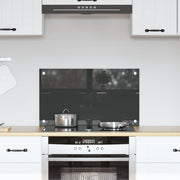 Schienale Cucina Grigio Scuro 70x40x0,6 cm in Vetro Temperato di