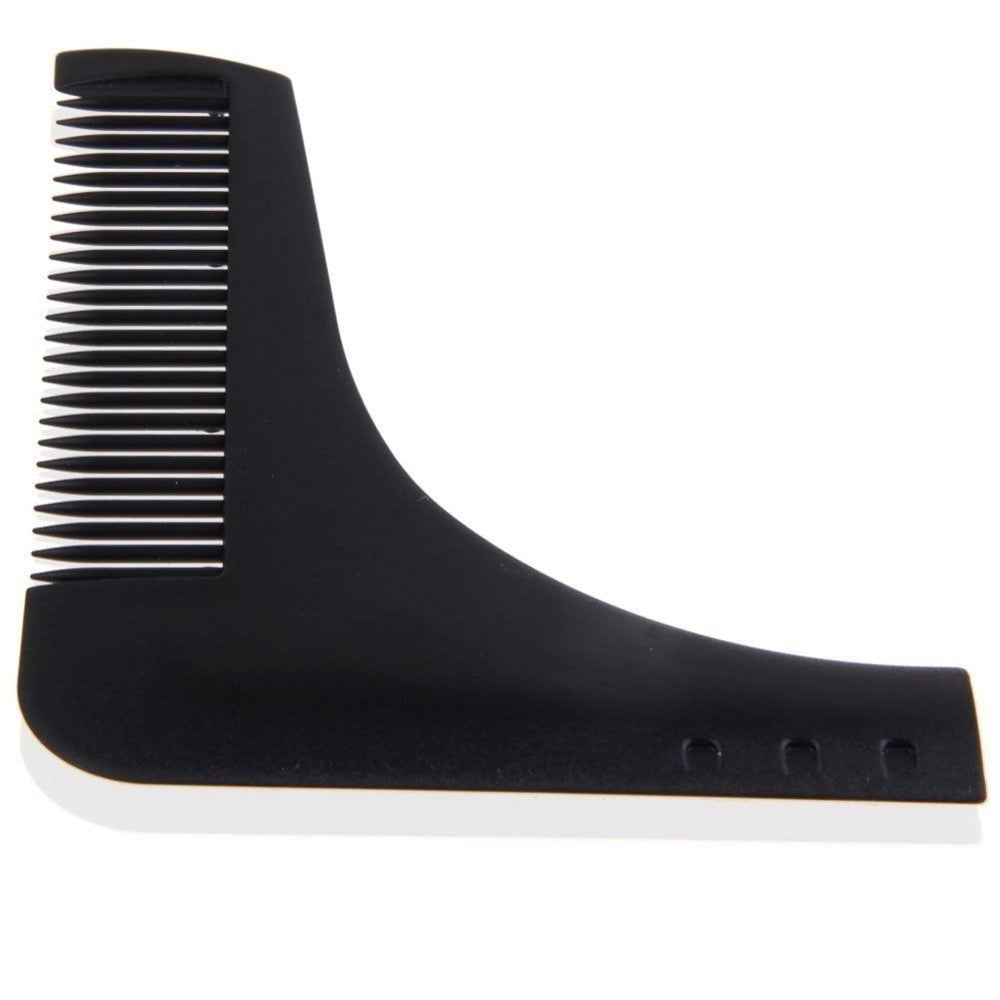 Trade Shop - Pettine Barba Modella Baffi Basette Modella Regola Accorcia Rifinisce Barbiere -