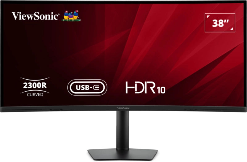 Mon 38ips wqhd 3840*1600 curvo mm 21:9 usbc pd96w hdmi dp reg altezza - VA3820C