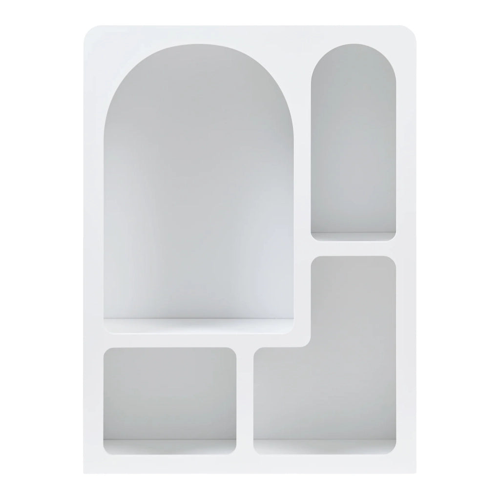 Libreria senza tempo ed elegante 80 x 60 x 24 cm bianco 03_0009001