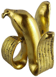 Sostegno per candela in forma di banana - Candelabra classica - Resina ecologica - Decorazione per l'arredamento - Punti di interesse per la casa