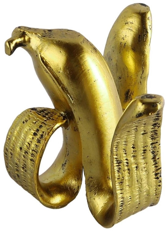 Sostegno per candela in forma di banana - Candelabra classica - Resina ecologica - Decorazione per l'arredamento - Punti di interesse per la casa