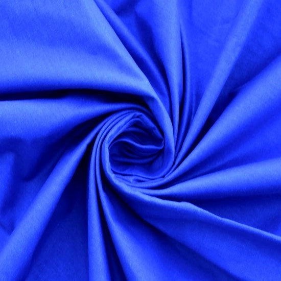 Tessuto di cotone 100%, venduto per metro, larghezza 240 cm, tessuto di cotone 100% Oeko-Tex Standard 100, colori omogenei per cucire (blu scuro 78, 300 cm)