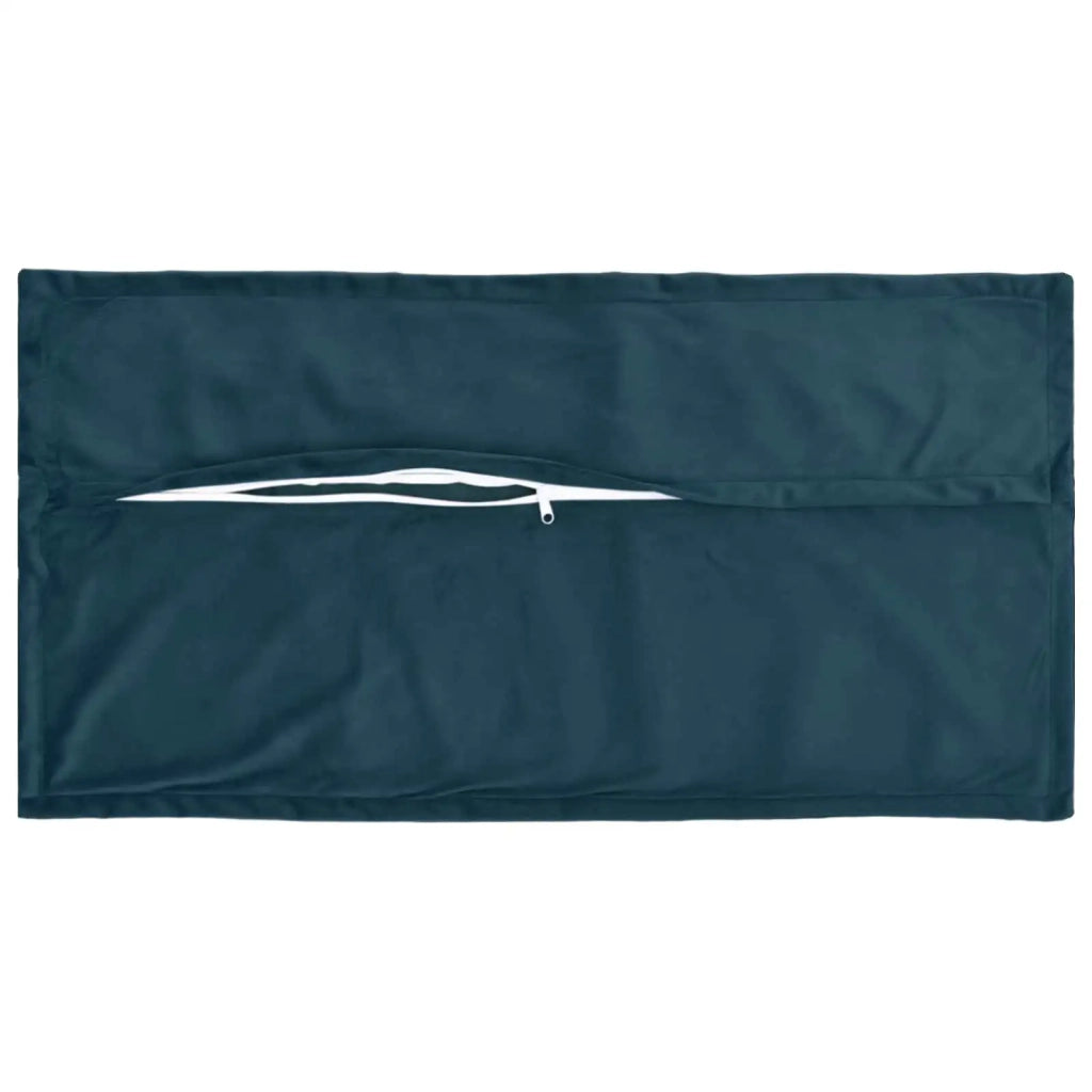 Cuscino con cuscino HOUTEN 12 pz Blu Velluto 933852
