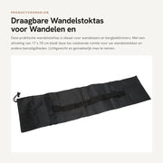Tas da passeggio da testa - Portatile - Per escursioni - Camminata - Alpinismo - Leggero - 17x70 cm - Tasca da viaggio