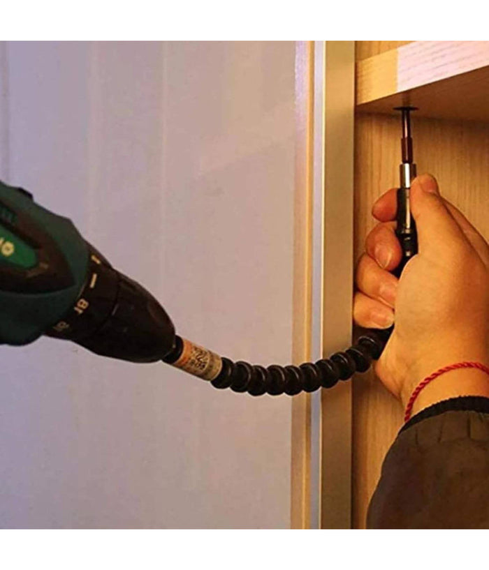 Cacciavite Con Estensione Flessibile E Con Punte Di Ricambio 8 In 1         