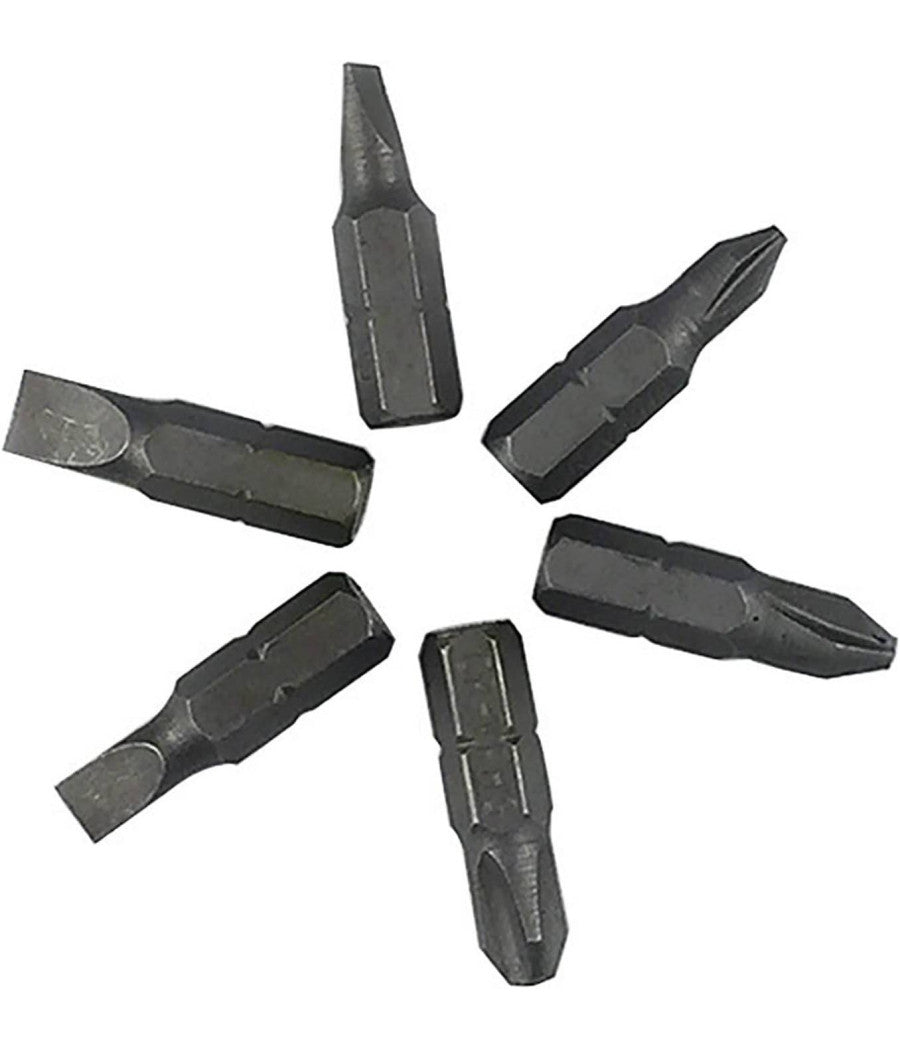 Cacciavite Con Estensione Flessibile E Con Punte Di Ricambio 8 In 1         