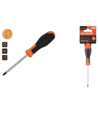 Cacciavite Giravite 3 X 75 Mm Con Punta Magnetica A Stella In Acciaio Cr-v 91883         