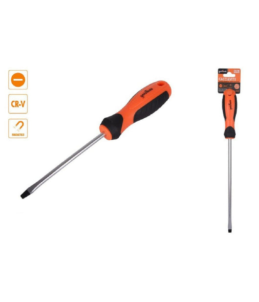 Cacciavite Giravite 8 X 250mm Con Punta Magnetica A Taglio In Acciaio Cr-v 94860         