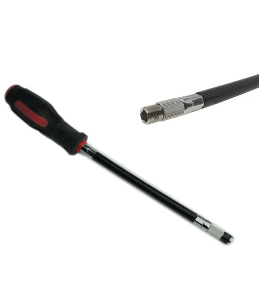 Cacciavite Giravite Flessibile Da 300 Mm A Mandrino Rapido Femmina         