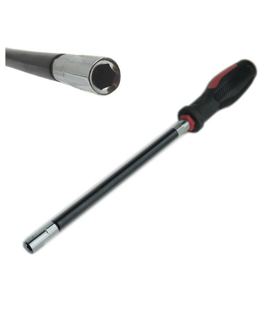 Cacciavite Giravite Flessibile Da 300 Mm Femmina Esagonale 7 Mm         