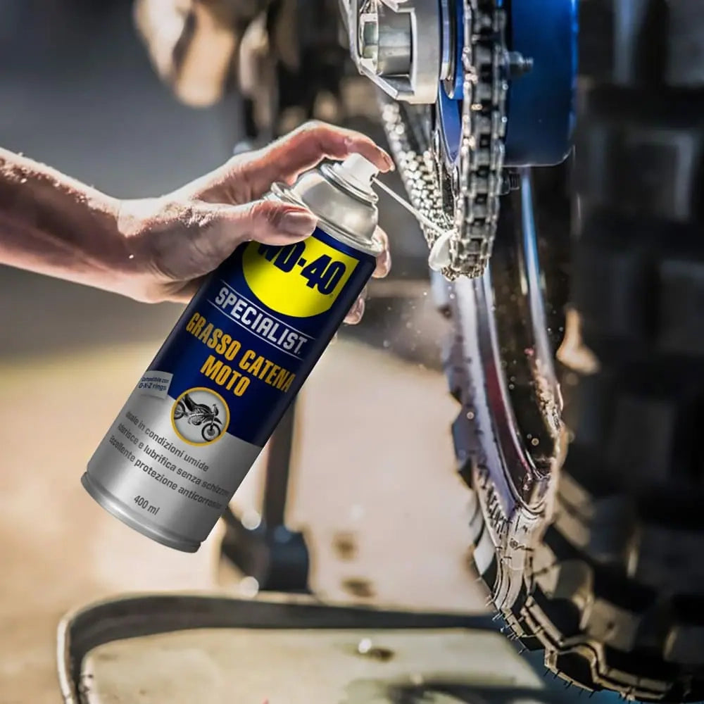 SPRAY WD-40 GRASSO CATENA MOTO IN CONDIZIONI UMIDE  ml. 400