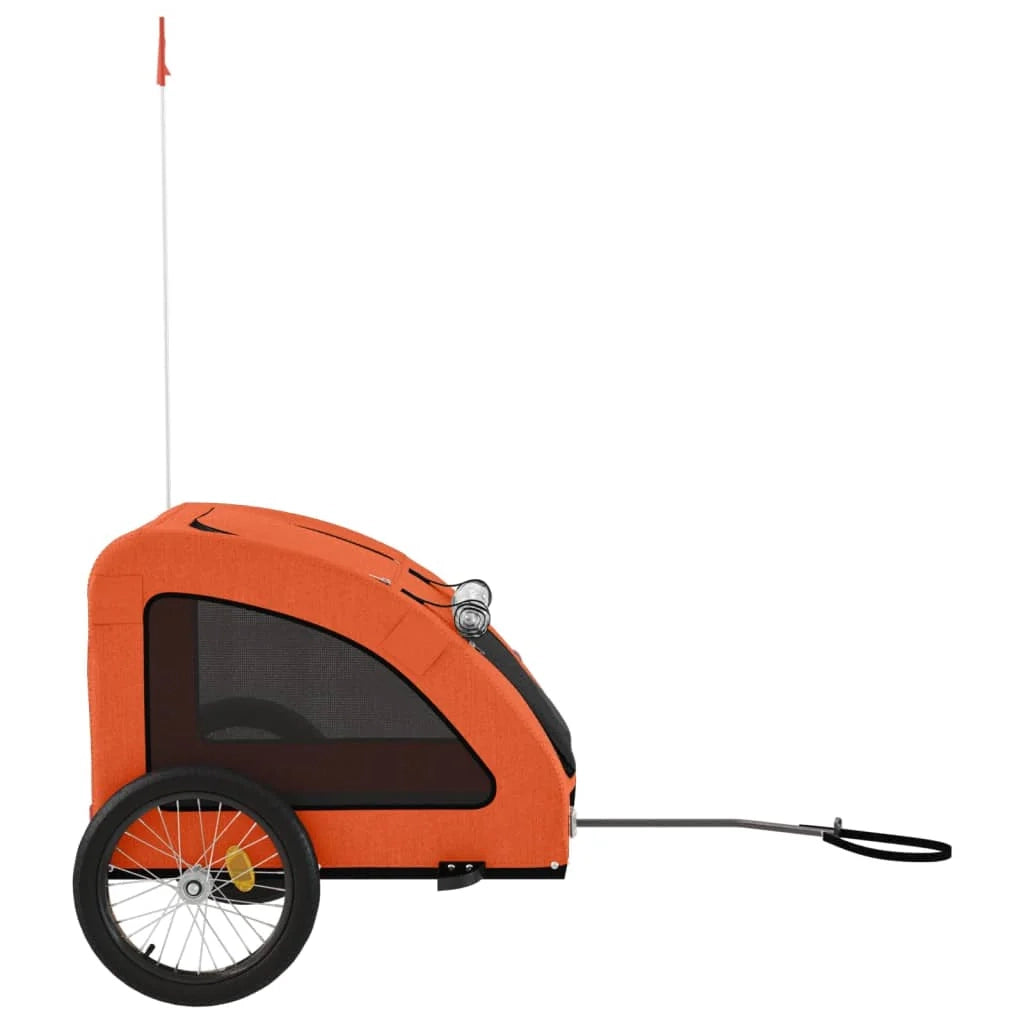 Rimorchio/carrello per animali domestici arancione 02_0044323