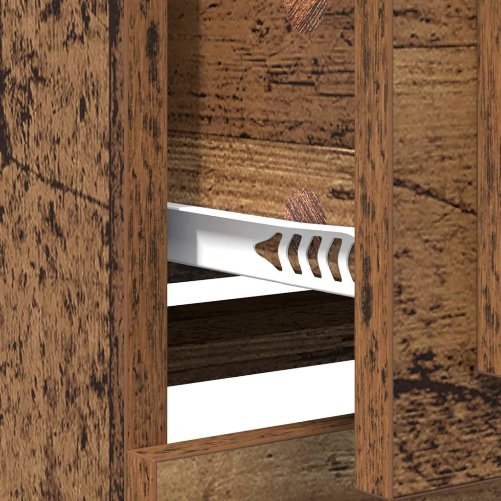 Credenza | Madia | Buffet da pranzo | Armadio da pranzo Legno vecchio 70 x 35,5 x 67,5 cm Legno multistrato