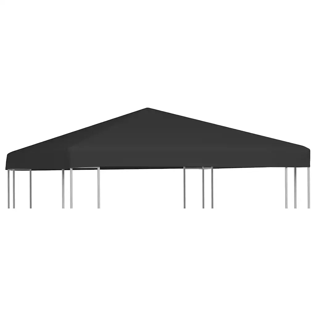 Copertura Superiore per Gazebo 270 g/m2 3x3 m Nera CFW2461670