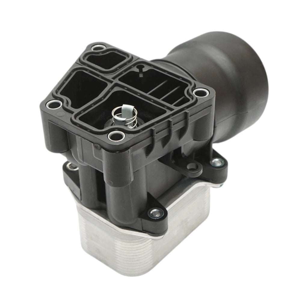 Alloggiamento filtro olio con radiatore – VW, Audi, Skoda, Seat Codici OEM: 03L115389C, 03L117021C, 3135519, 24003158