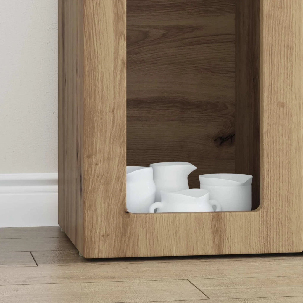 Credenza | Madia | Buffet da pranzo | Armadio da pranzo Rovere artigianale 59 x 35 x 100,5 cm