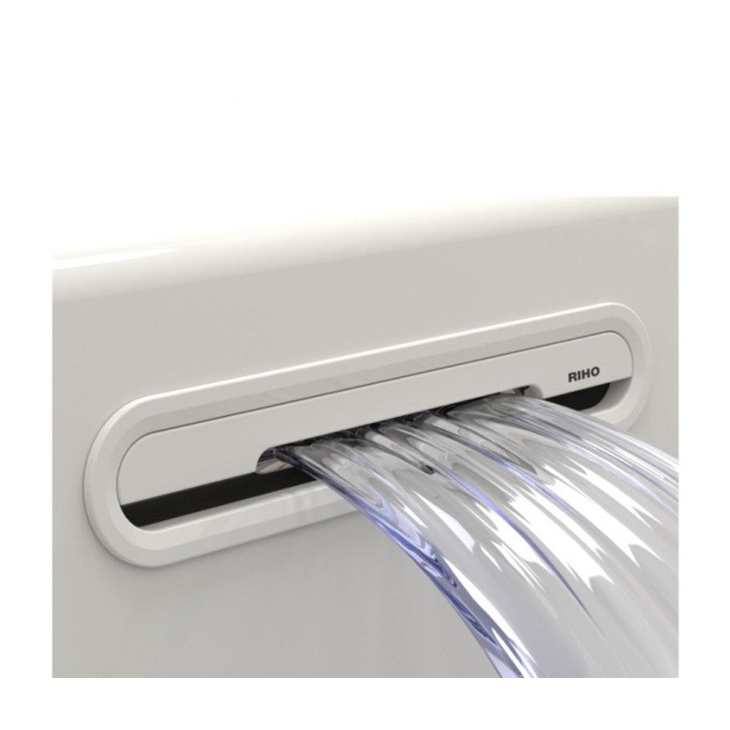 RIHO FALL Copertura troppo pieno Bianco opaco