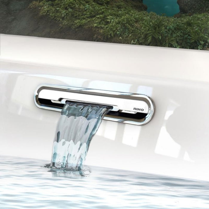 Coperchio troppo pieno spazzolato RIHO FALL