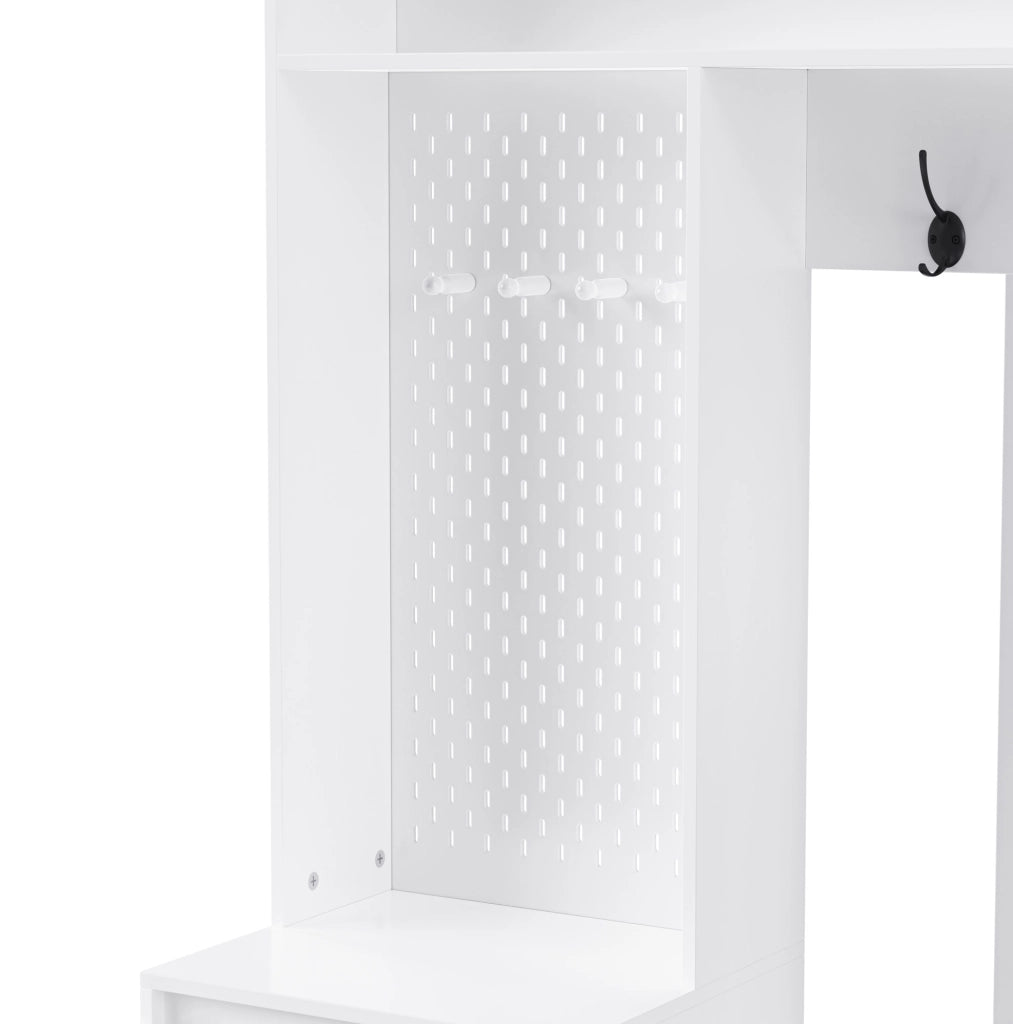 Set ingresso con panca, cassetti e ganci