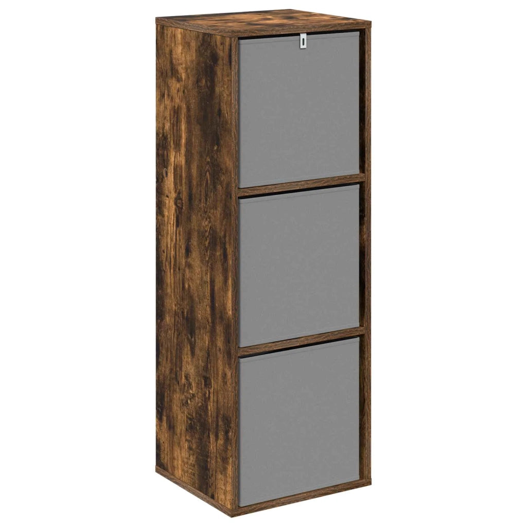 Credenza con cassetto Rovere fumé 35 x 32 x 99,5 cm