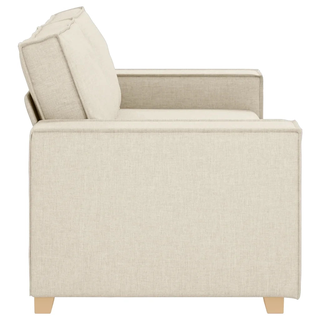 Divano a 2 posti in lino 180x78x84 cm 4104989