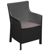 Wanless, Poltrona da Esterno Made in Italy, 60x53 cm Nero Antracite