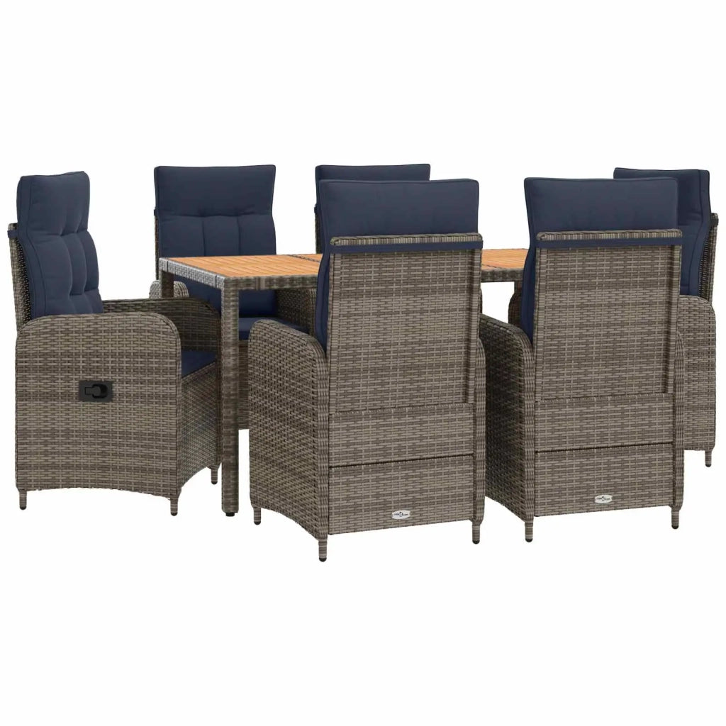 Set da pranzo per esterni 7 pz 3422283