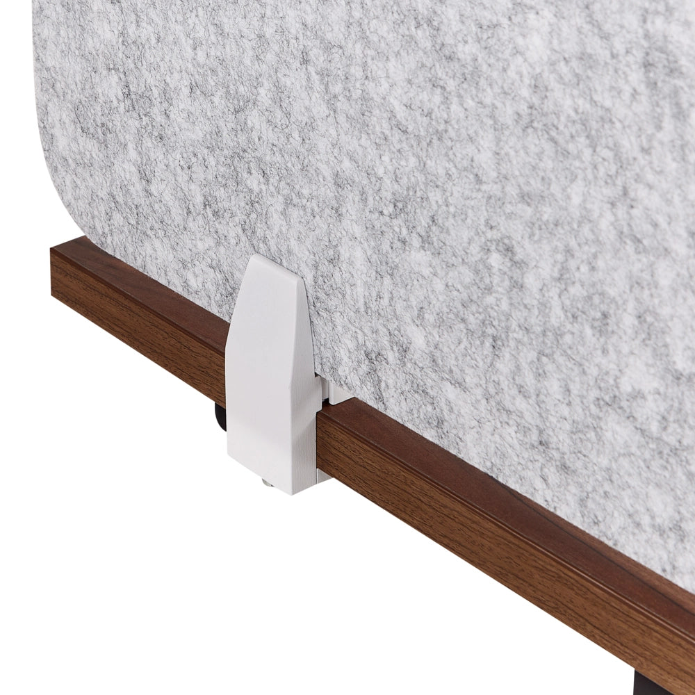 Pannello Divisorio Grigio Fonoassorbente 160 x 50 cm in Plastica PET